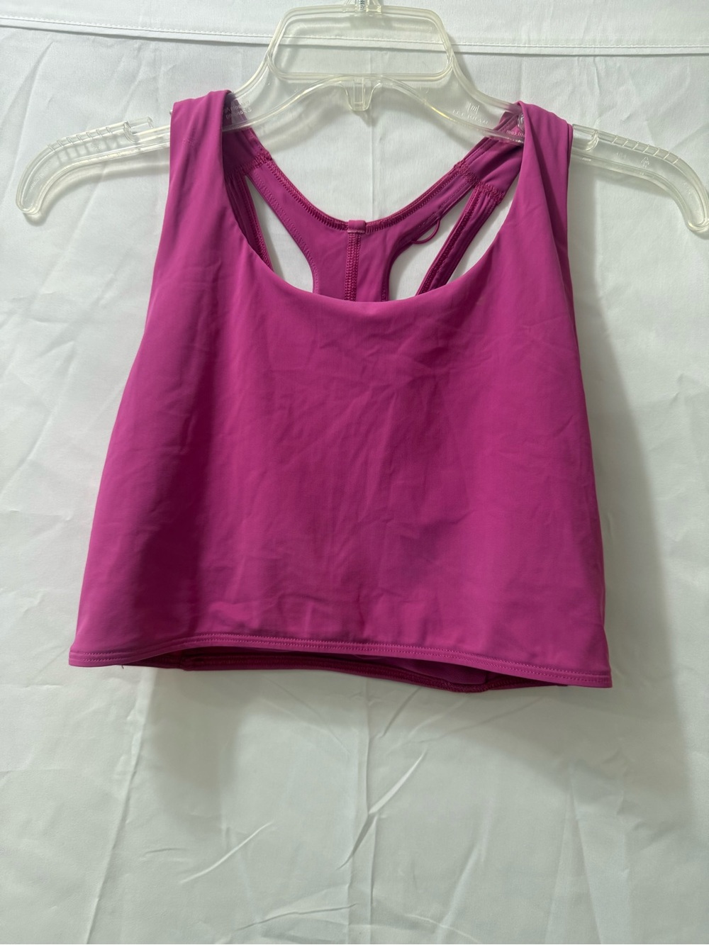 lululemon athletica Magenta Racerback Crop Sports Bra